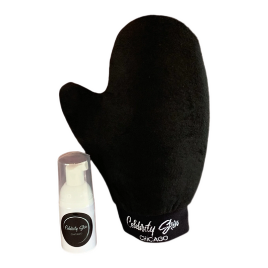 Travel Size Deep Bronze + Tanning Mitt