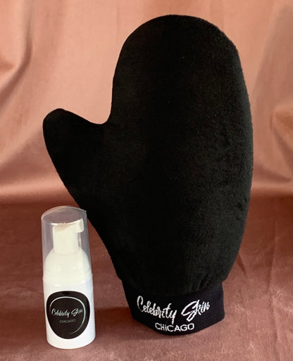 Travel Size Deep Bronze + Tanning Mitt